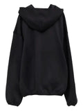 Casablanca panelled logo hoodie