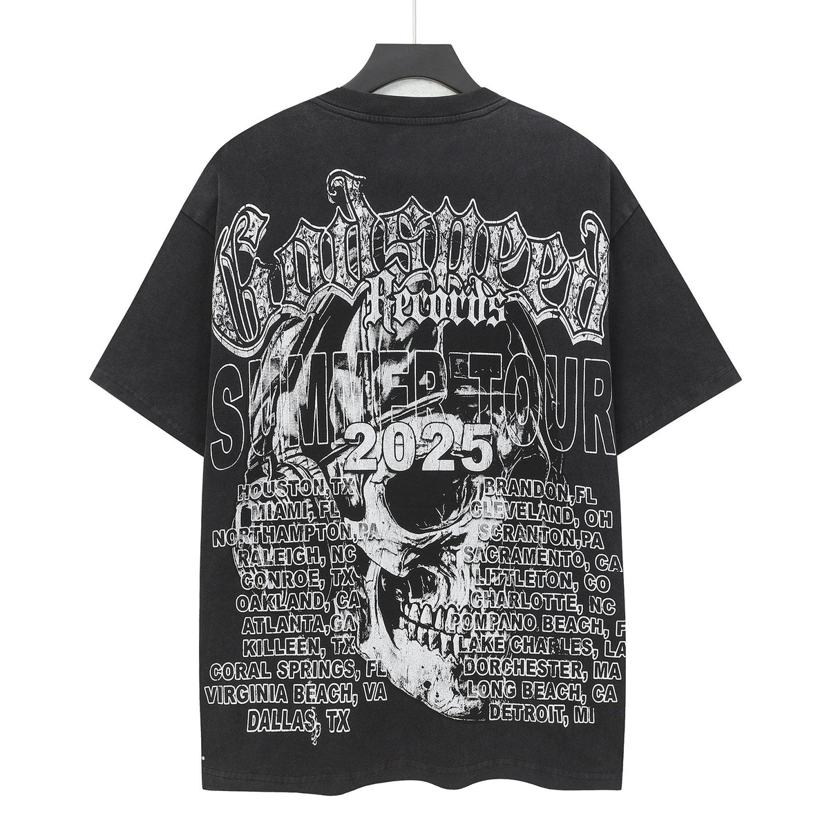 Godspeed Summer Tour 2025 Skull Graphic T-Shirt